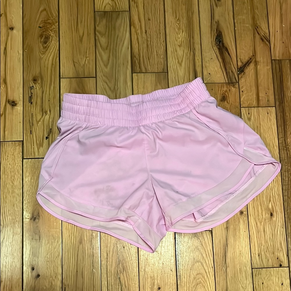 Athleta Pink Athletic Shorts Lightweight and Comfortable
